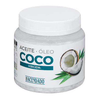 Aceite de coco virgen Hacendado