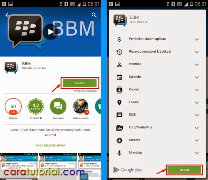 Download BBM untuk Android