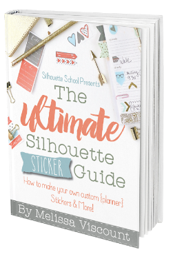 Silhouette CAMEO Silhouette Sticker Book tutorials