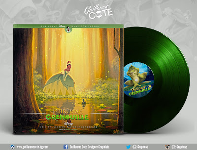 The Princess and the Frog vinyl album