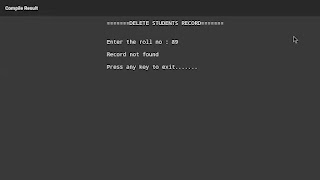 How To Make Simple Student Database Management System Using C Language - Codes Gallery