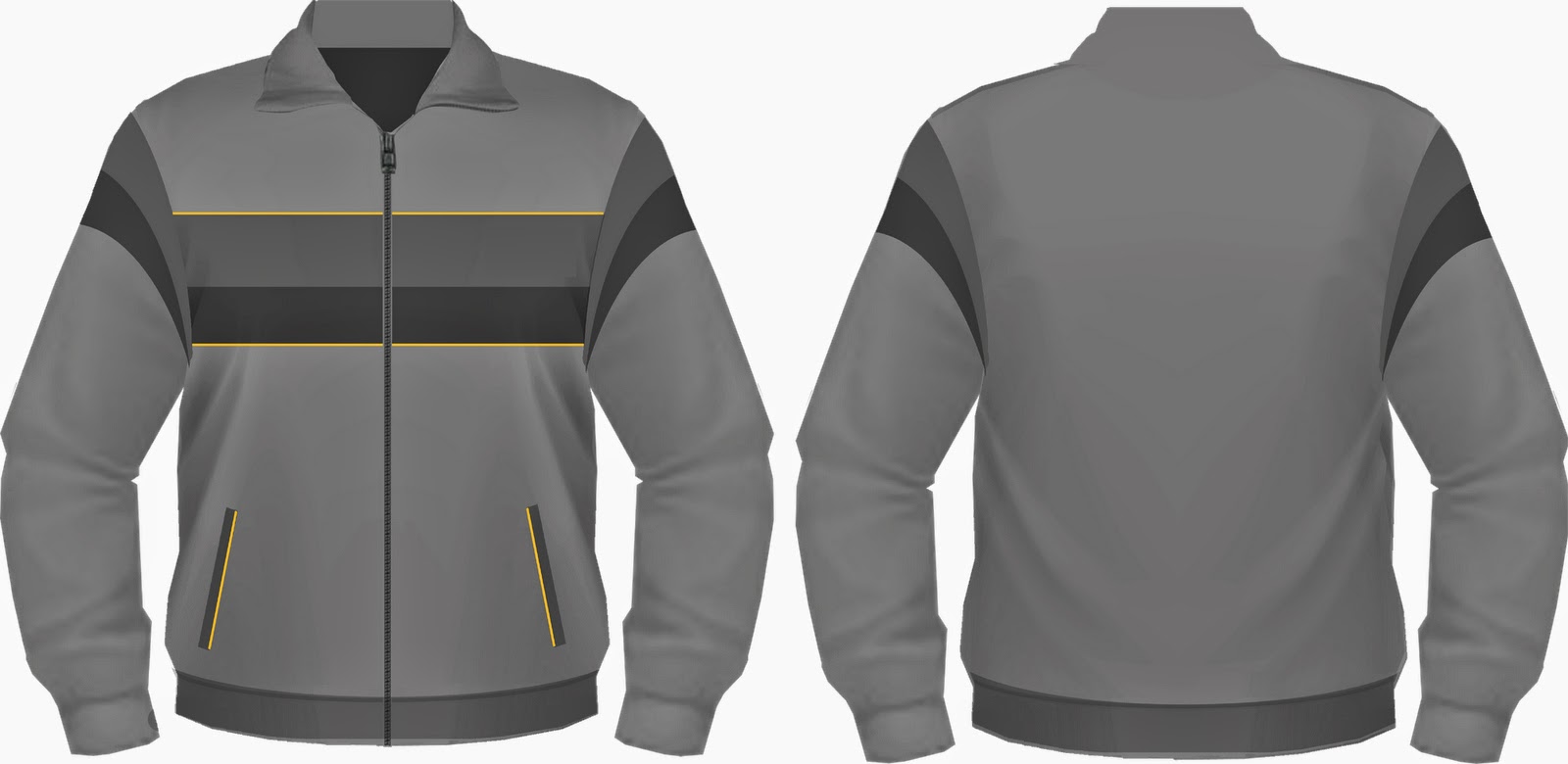  Contoh  Koleksi Desain  Gambar Template Jaket  Insya 