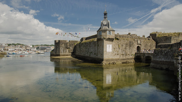 Concarneau viaje Bretaña turismo ciudadela medieval