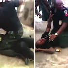 Show of shame: Video of two Nigeria police men caught fighting in Lagos goes viral