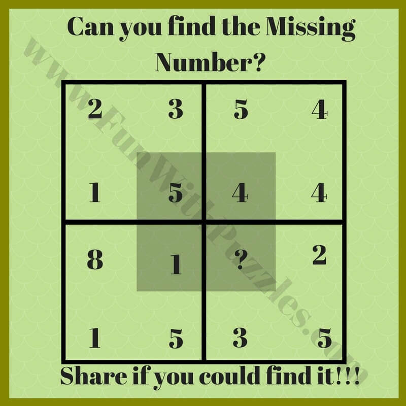 Tough Math Puzzles Brain Teasers to Tickle your Mind-Fun ...