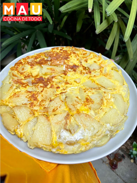 mau cocina de todo tortilla de patata española receta facil