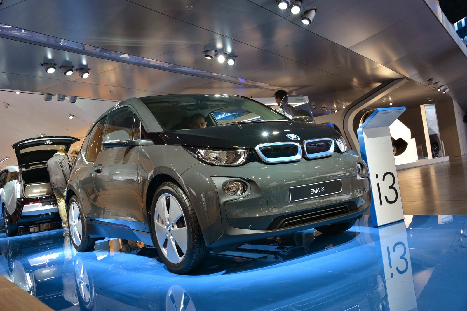 BMW debuted the i3 all electric 4Wheel drive car at the 2013 Frankfurt Auto Show