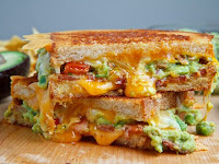  Bacon Guacamole Grilled Cheese Sandwich