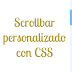 Scrollbar personalizado con CSS 4