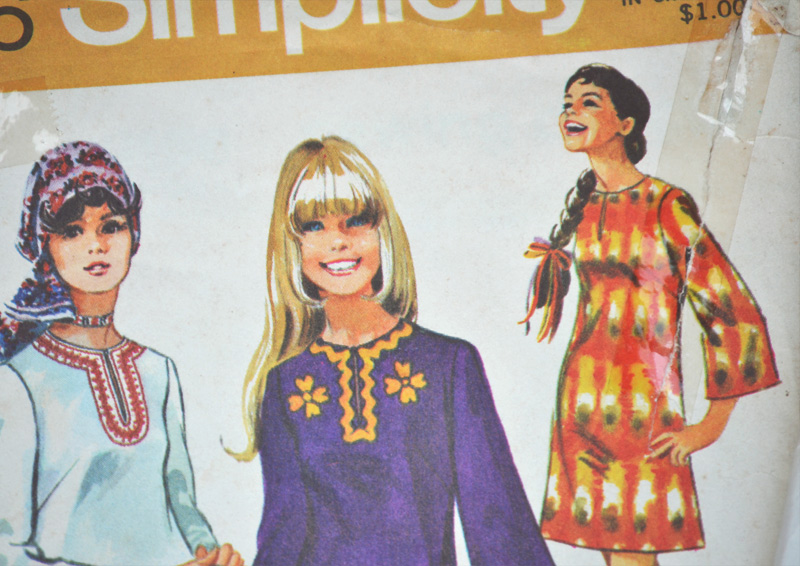 The Flying Clubhouse: Vintage Goodies - Simplicity 9156 ,1970