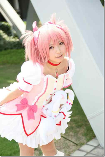 mahou shoujo madoka magica / puella magi madoka magica cosplay - kaname madoka