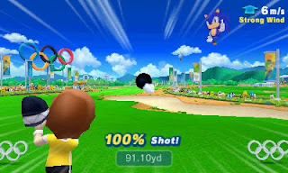 Mario and Sonic At The Rio 2016 Olympic Games golf
