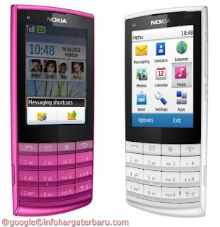 Nokia X3-02 Touch and Type Harga dan Spesifikasi 2012 Nokia X3-02 Touch and Type Harga dan Spesifikasi 2012