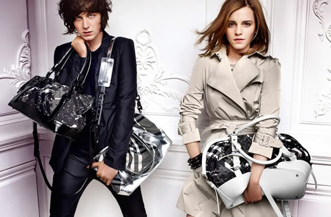 emma watson burberry missing leg. emma watson burberry ad