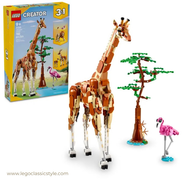 LEGO Creator Sets 31150 Wild Safari Animals