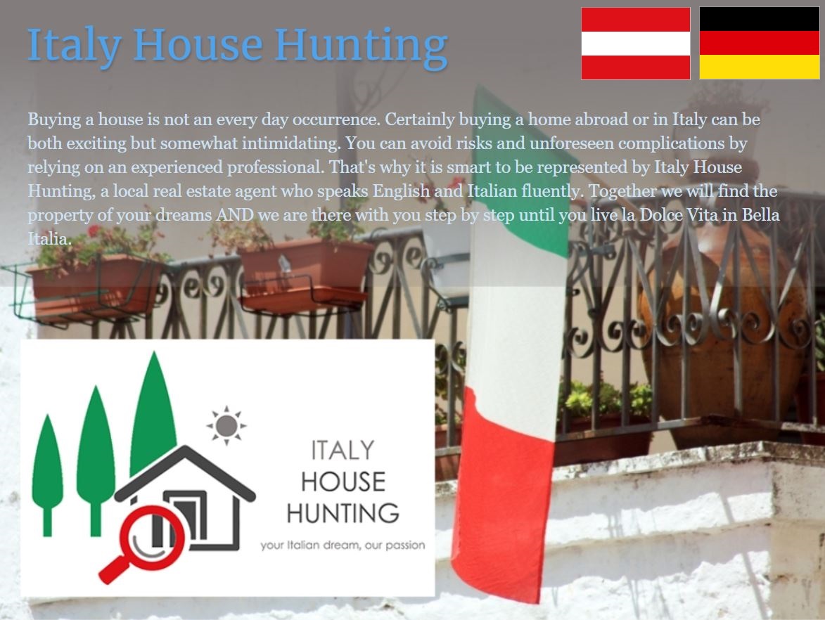 Italy House Hunting auf Deutsch