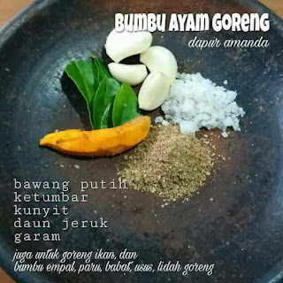 Gambar Bumbu Ayam Goreng Enak Resep Rahasia 