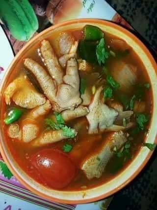 RESEPI TOMYAM KAKI AYAM PEKAT ALA THAI - Dari Dapur Kak Tie