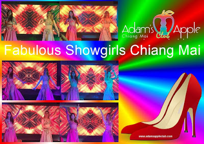 Happiest Showgirls in Chiang Mai at the Adams Apple Club