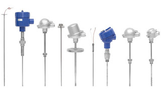 Wika Industrial Thermocouples, Various Termination Options