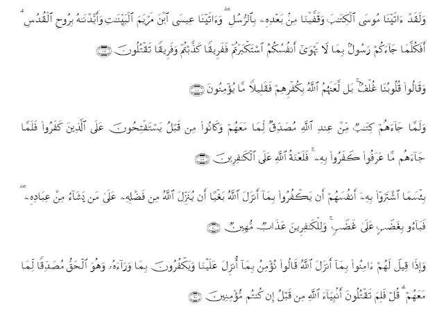 Al Qur'an Surat Al Maidah 88