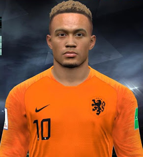 PES 2017 Faces Memphis Depay by Facemaker Huseyn