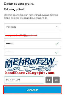 Cara Daftar Paypal Gratis Terbaru 