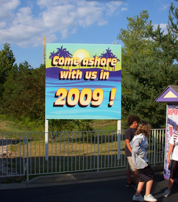 six flags great america. six flags great america map