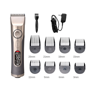 Hair Clipper With Rechargeable 2600mAh Lithium Battery