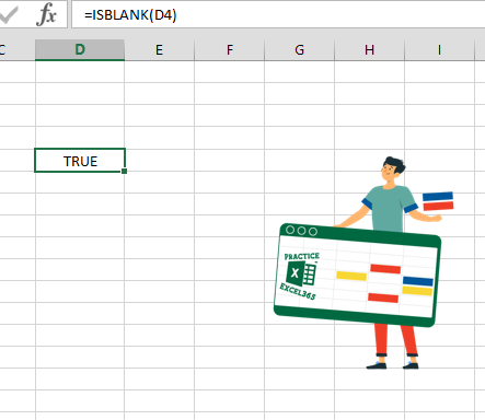 شرح صيغة الدالة ISBLANK في برنامج مايكروسوفت Excel