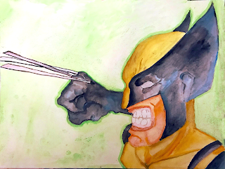 Wolverine Watercolor