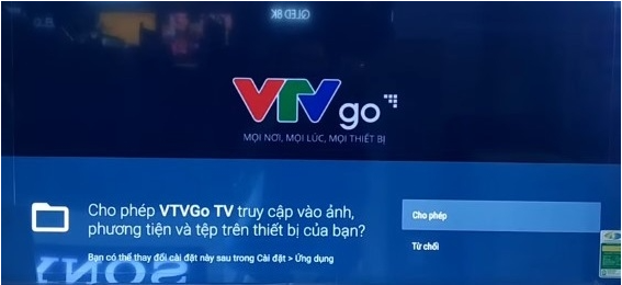Cách tải và cài đặt VTV Go trên tivi Sony