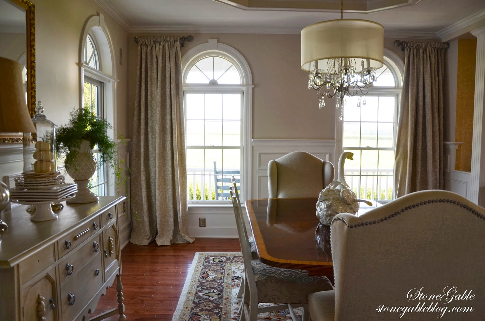 DINING ROOM CURTAINS StoneGable