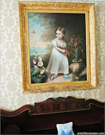 Retrato de Elizabeth en la Doble Sala de Estar de la Mansión Ropes, Salem