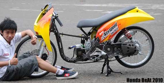 Bore Up Yamaha Mio  Honda BeAT Drag  Bike  Racing Champion 