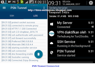 Config PSN Tunnel Indosat