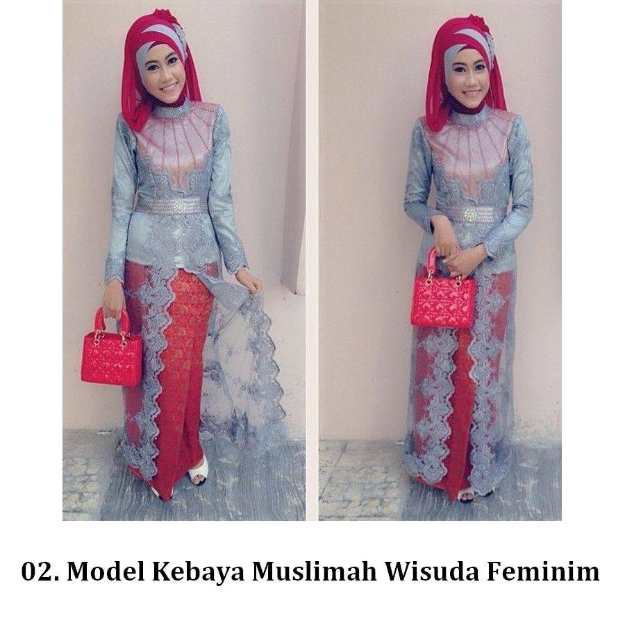 INSPIRASI MODEL BAJU KEBAYA  Kebaya  Modern  Untuk  Wisuda  