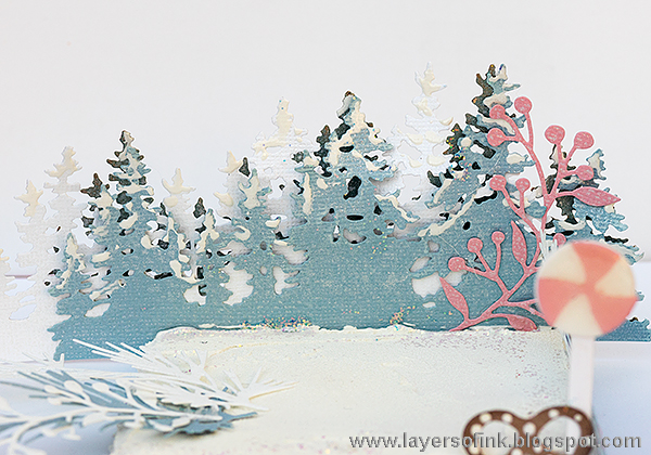 Layers of ink - Pastel Paper Gingerbread House Tutorial by Anna-Karin