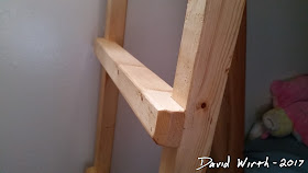 rabbit joints, how to make a wood ladder