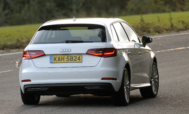 Audi A3 Sportback e-tron rear view