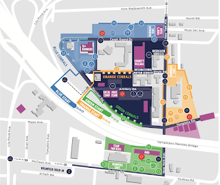 TCS NYC Marathon Start Area Map