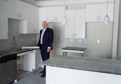 Marcus Hiles in his Dallas property