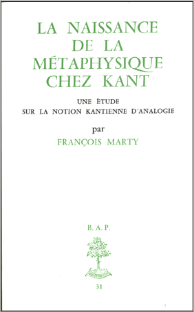 Kant éditions Beauchesne