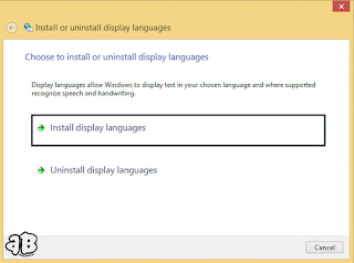 Menginstall Bahasa di Windows 8/8.1