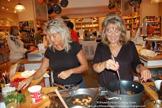 Williams-Sonoma Cooking Demonstration - Easy Life Meal & Party Planning