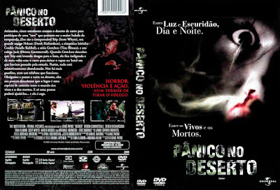 Filme Pânico no Deserto DVD Capa
