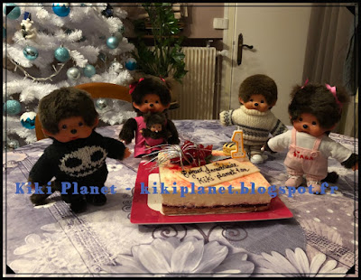 anniversaire Kiki Planet, gâteau,monchhichi, recette, kiki, kiki de tous les kiki