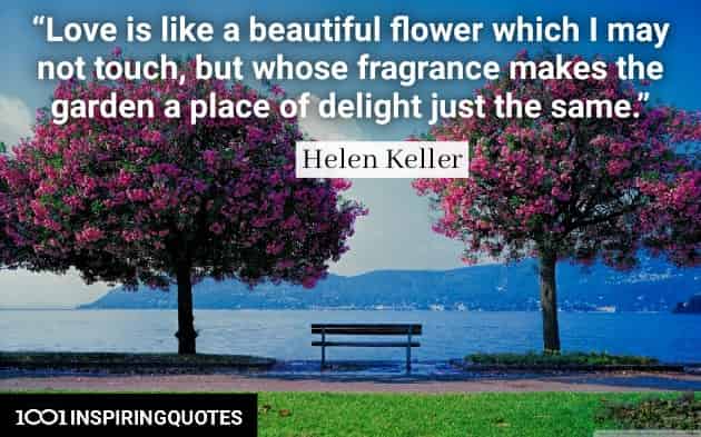 loving-quotes-about-love-like-beautiful-flower-garden-life