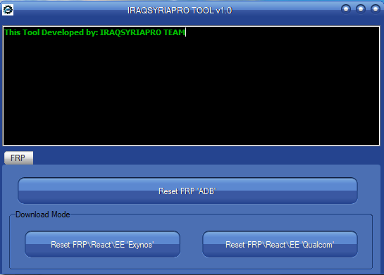 samsung frp reset tool