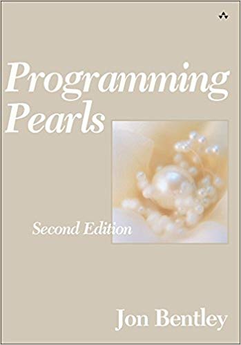 Programming Pearls front cover